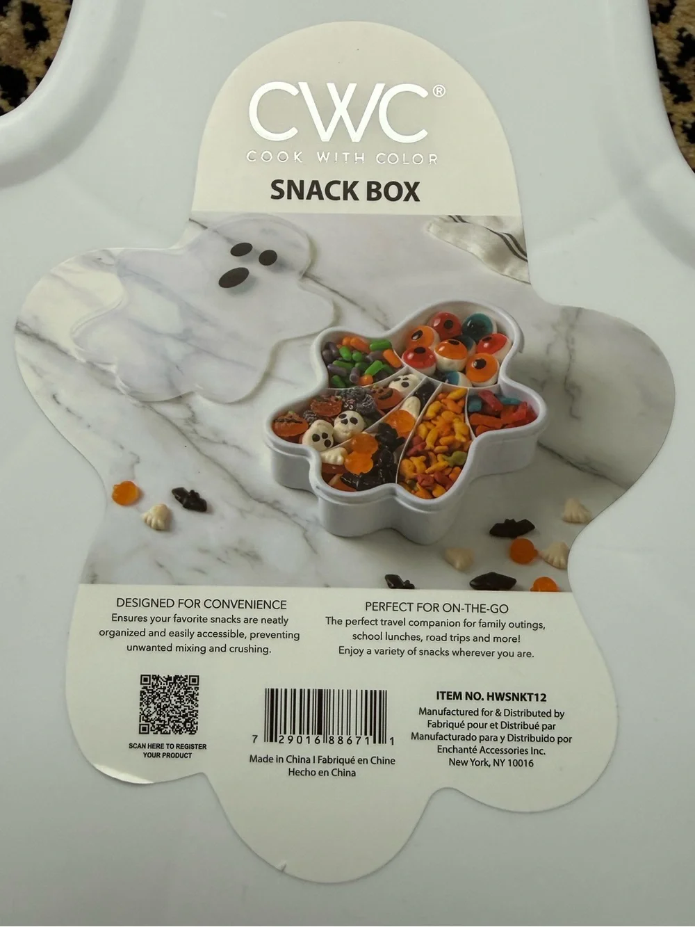 Ghost snack box (NWT)